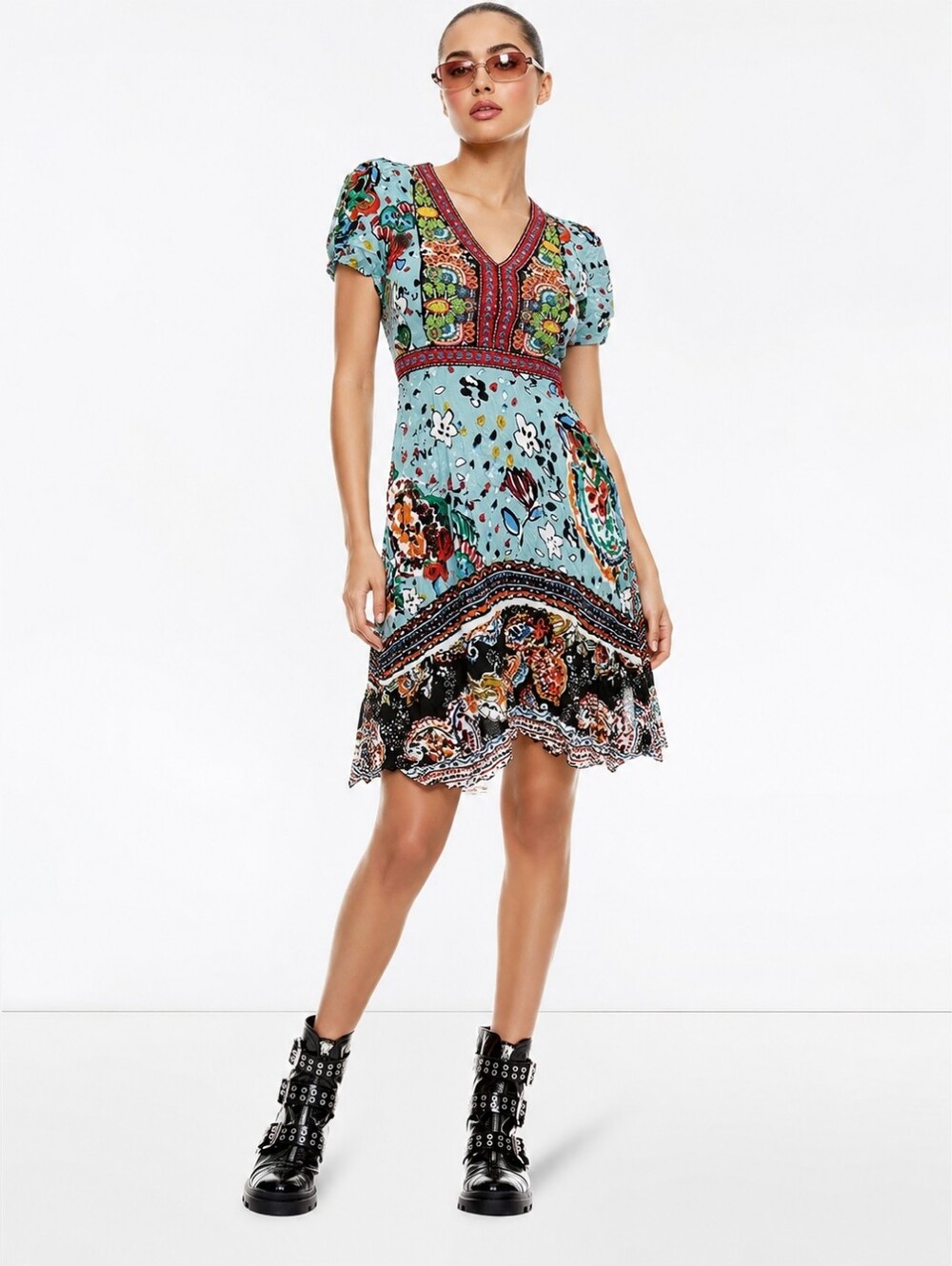 Anthropologie Akemi+Kin Karmina Beaded Dress S